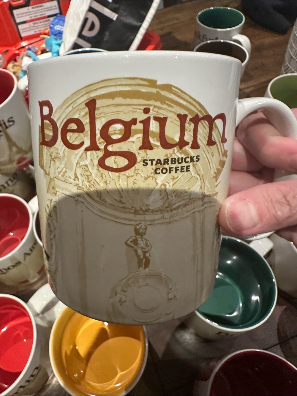 Starbucks City Mug Collectible - Belgium